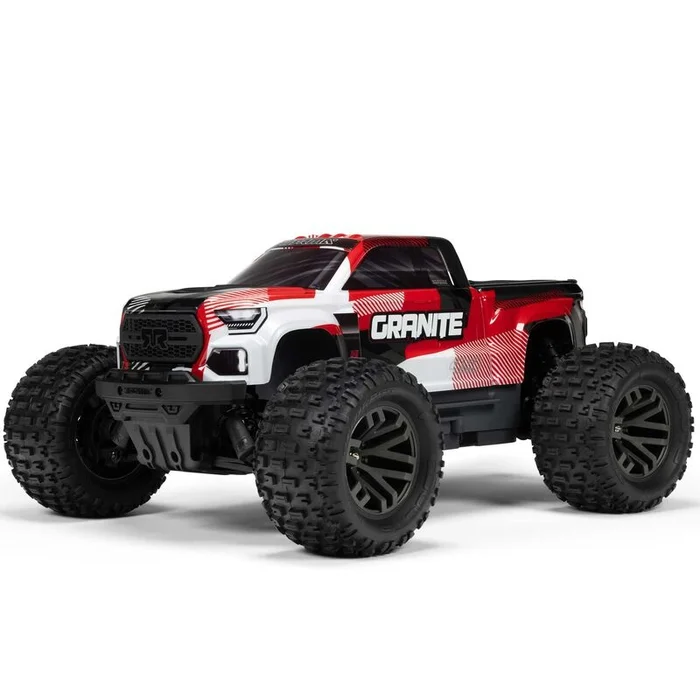 1/10 GRANITE 223S DSC 4X4 RTR Brushless Monster Truck, Red