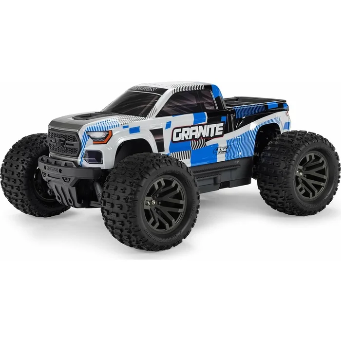 1/10 GRANITE MEGA 665 4X4 RTR Brushed Monster Truck, Blue