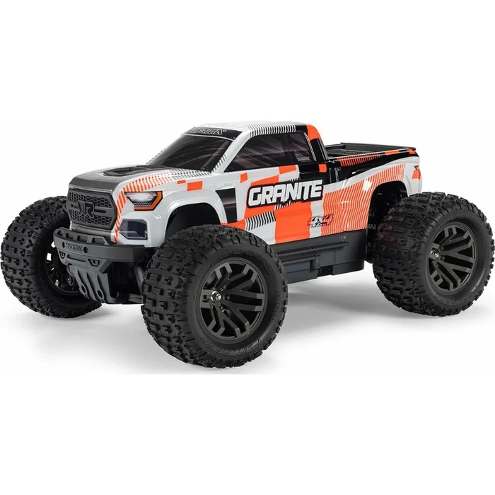1/10 GRANITE MEGA 665 4X4 RTR Brushed Monster Truck, Orange