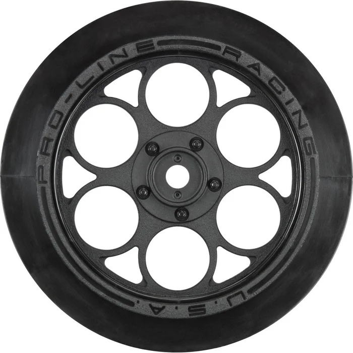 1/10 Showtime Front Runner Front 2.2/2.7 12mm Drag Wheels (2) Black