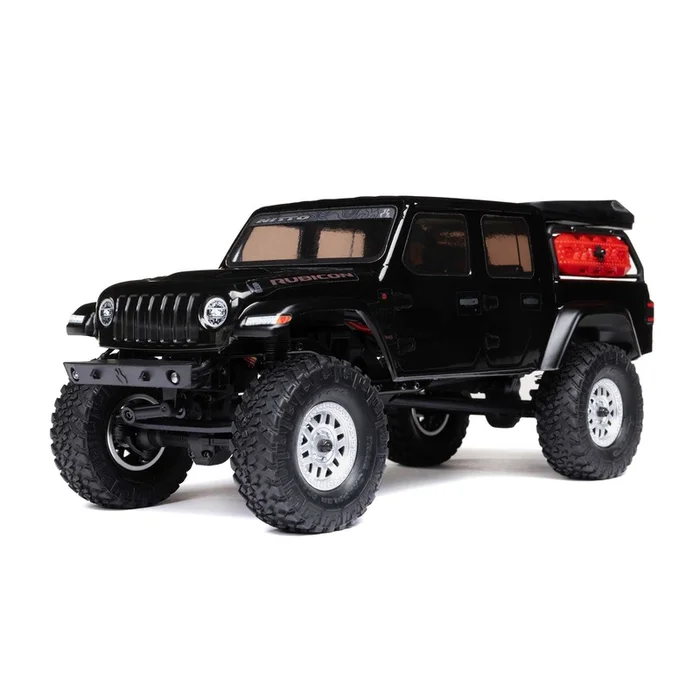 1/24 SCX24 Jeep Gladiator Ready to Run with Battery and Charger (Black) (AXI00005V2T5)