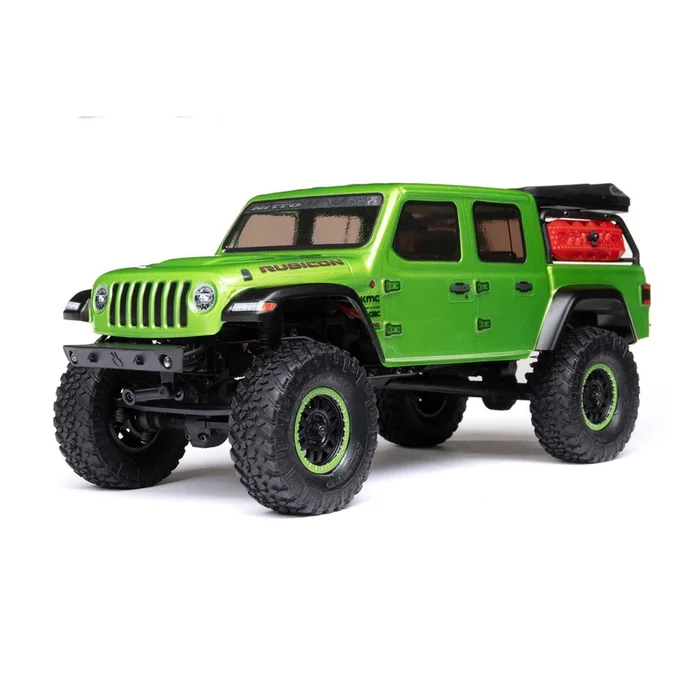 1/24 SCX24 Jeep Gladiator Ready to Run with Battery and Charger (Green) (AXI00005V2T3)