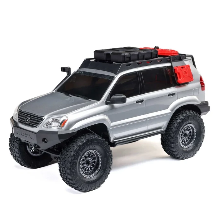 1/24 SCX24 Lexus GX 470 4×4 Ready to Run with Battery and Charger (Silver) (AXI-1532T2)