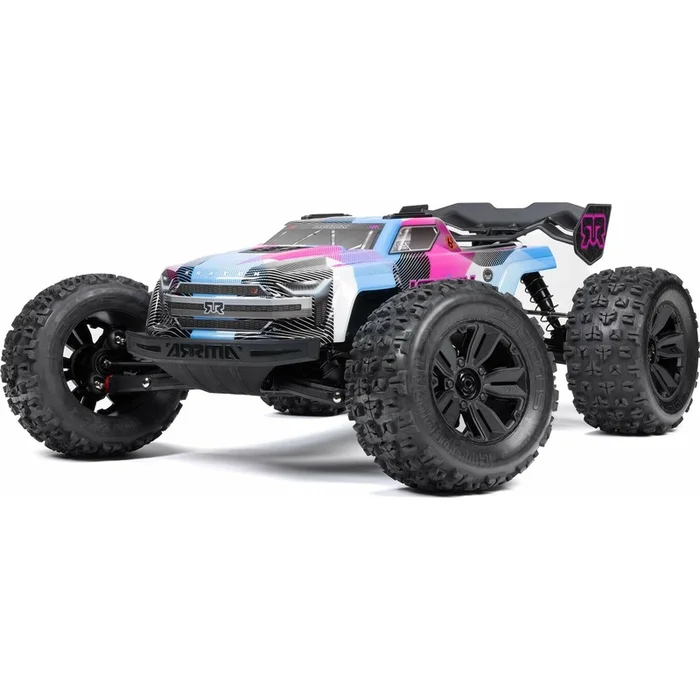 1/8 KRATON 6S 4X4 RTR Brushless Speed Truck, Blue/Pink