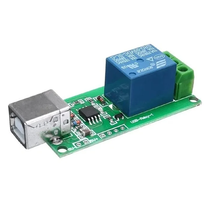 1 Channel 5V Relay Module Non-Drive USB Control Switching Module 10A 250V
