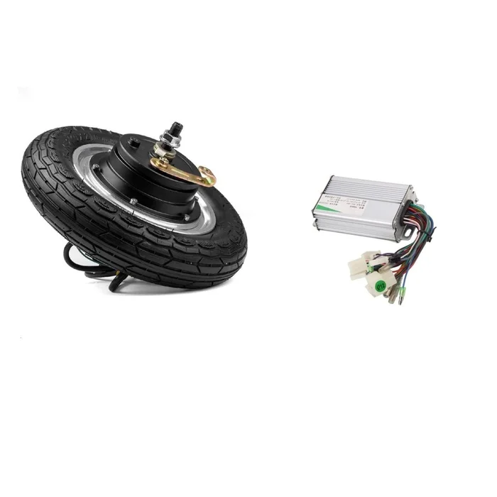 10 Inch 350w 24v Brushless E-bike Wheels Scooter Hub Motor + Controller