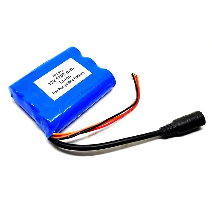11.1V – 12V 1800mAh Li-ion 3.7V battery