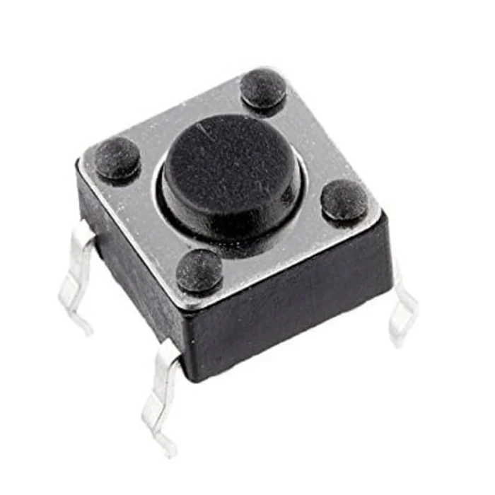 12x12x7.3mm Tactile Push Button Switch-10Pcs