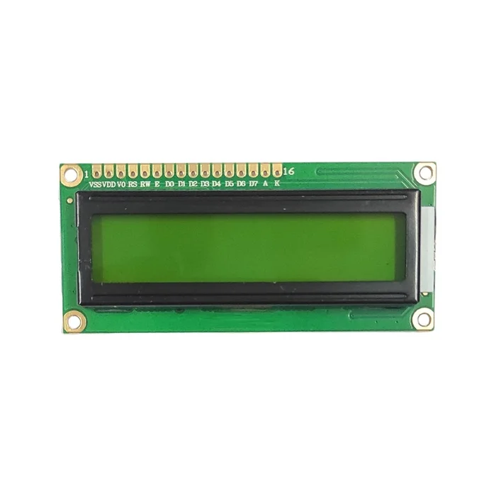 1602 Display 16×2 3.3V (GREEN)