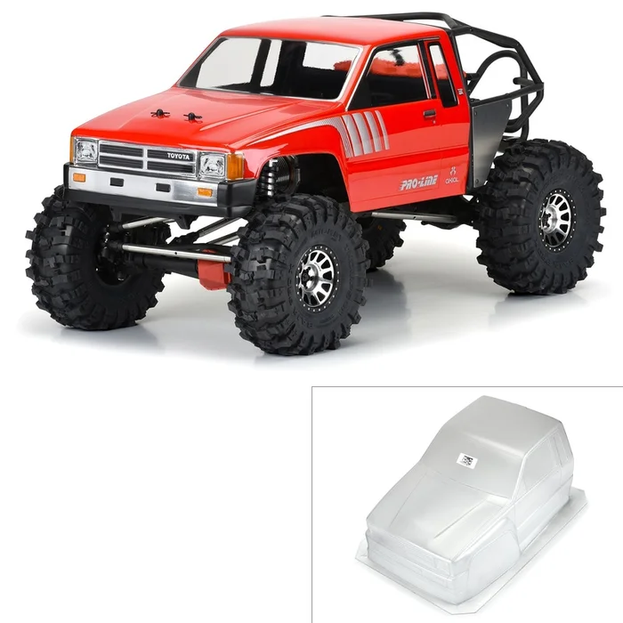 1985 Toyota Hilux SR5 Cab-Only Clear Body for SCX6 (PRO362200)