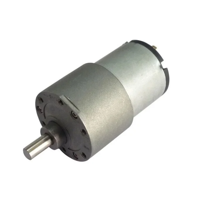 24v DC Gear, Geared Offside Motor 5 rpm (approx) High Torque – Side Shaft
