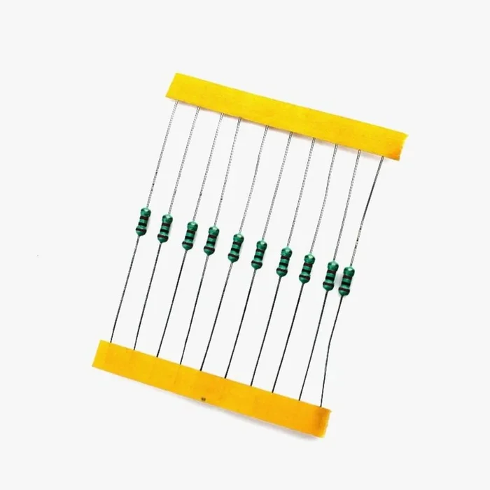 2K ohm, 1/4 Watt Resistor with 5% tolerance (100 pcs)