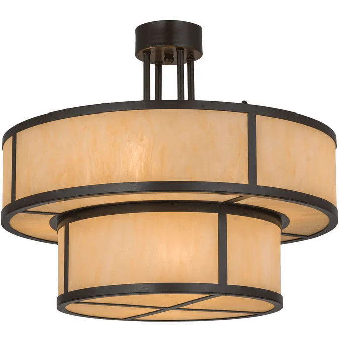 2nd Ave. 170881 Jayne Sahara Taupe Idalight Flush Mount Lighting