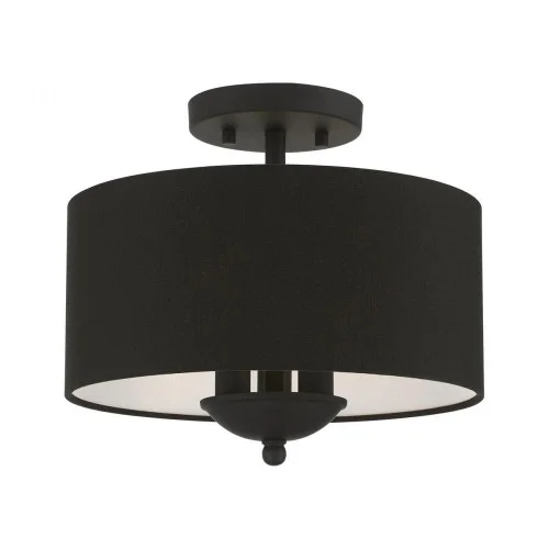 3 Light Black Semi-Flush Mount (108|43441-04)