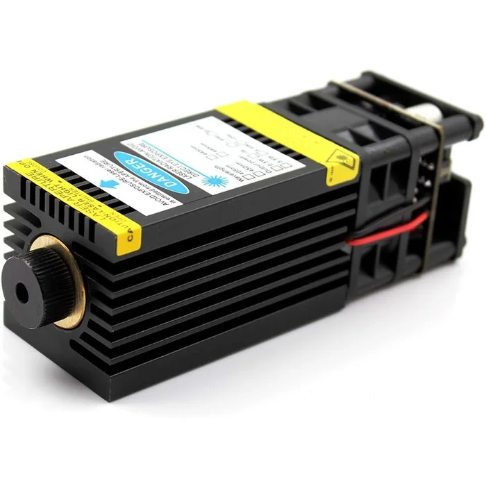 450nm Blue Laser Module for CNC Engraving and Light Cutting 3.5W Optical Output PWM/TTL Control CNC 3018 Compatible