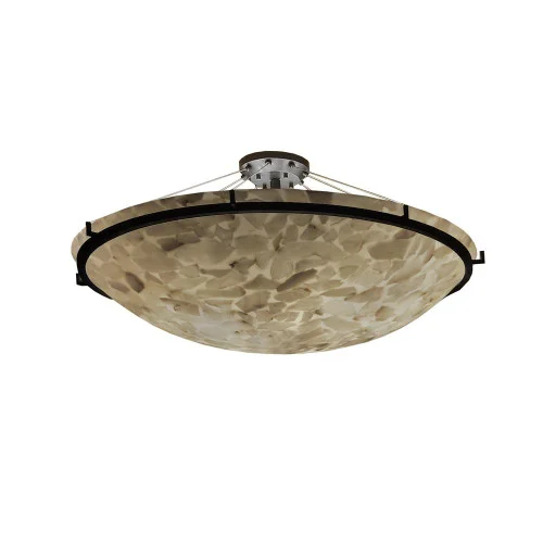 48” Round Semi-Flush Bowl w/ Ring (254|ALR-9687-35-DBRZ)