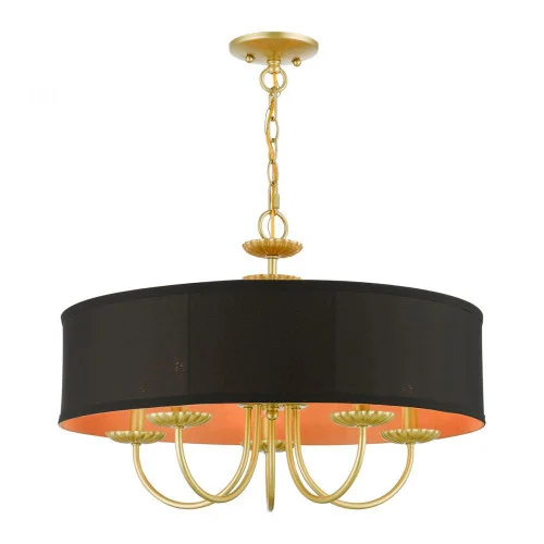 5 Light Soft Gold Pendant Chandelier (108|45125-33)