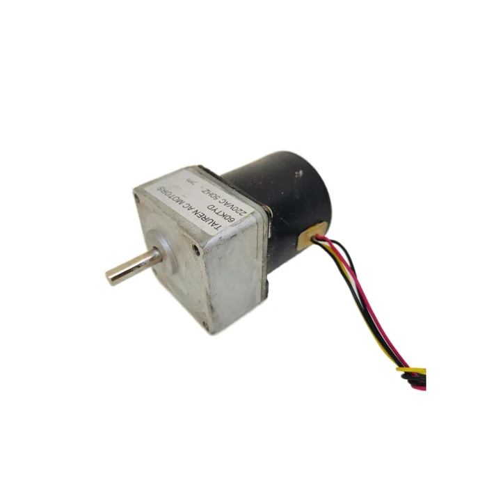 60KYTD AC Synchronous Motor With Gearbox 220VAC 50HZ – 2RPM