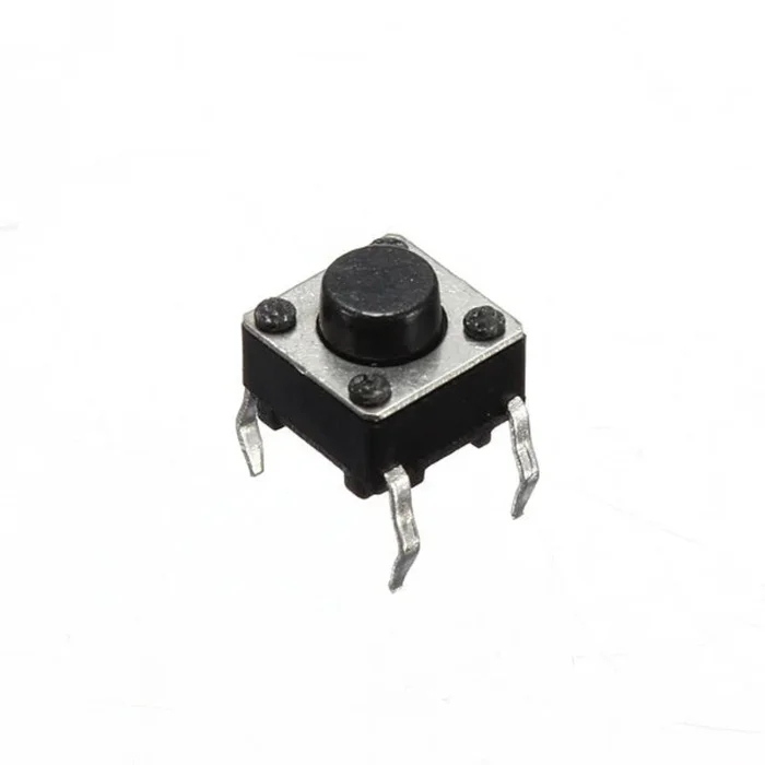 6x6x5mm Tactile Push Button Switch (Pack of 20)
