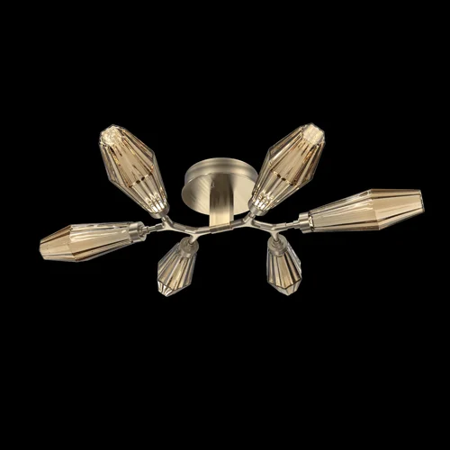 Aalto Flush Mount – 6pc (1289|CLB0049-01-HB-RB-L3)