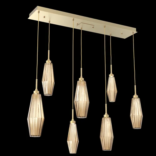 Aalto Linear 7pc Multi-Pendant (1289|PLB0049-07-GB-RB-C01-L3)