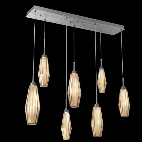 Aalto Linear 7pc Multi-Pendant (1289|PLB0049-07-GM-RB-C01-L3)
