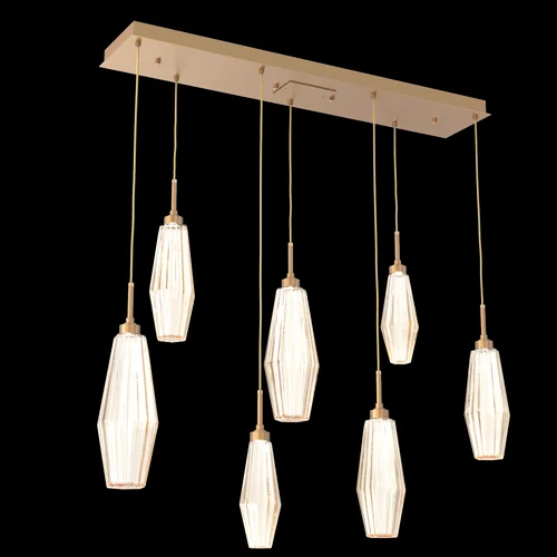 Aalto Linear 7pc Multi-Pendant (1289|PLB0049-07-NB-RA-C01-L1)