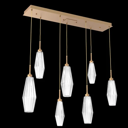 Aalto Linear 7pc Multi-Pendant (1289|PLB0049-07-NB-RC-C01-L3)