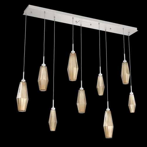 Aalto Linear 9pc Multi-Pendant (1289|PLB0049-09-BS-RB-C01-L3)