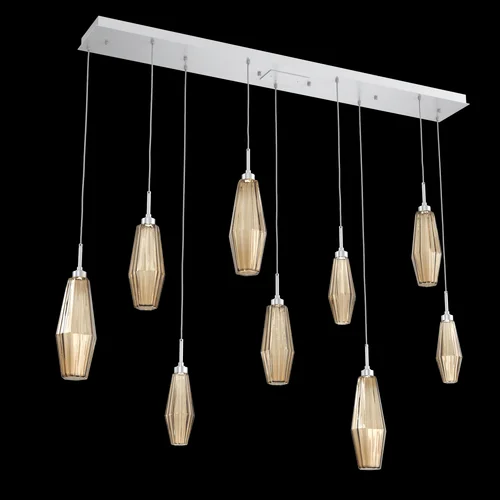 Aalto Linear 9pc Multi-Pendant (1289|PLB0049-09-CS-RB-C01-L1)