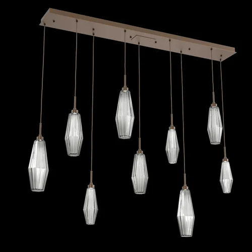 Aalto Linear 9pc Multi-Pendant (1289|PLB0049-09-FB-RS-C01-L3)