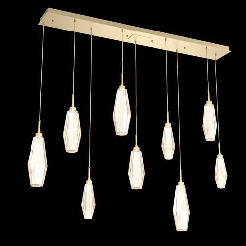 Aalto Linear 9pc Multi-Pendant (1289|PLB0049-09-GB-RA-C01-L1)