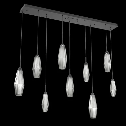 Aalto Linear 9pc Multi-Pendant (1289|PLB0049-09-MB-RS-C01-L3)