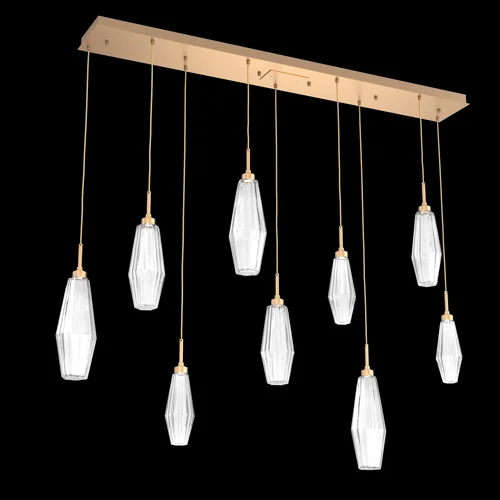 Aalto Linear 9pc Multi-Pendant (1289|PLB0049-09-NB-RC-C01-L3)