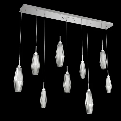 Aalto Linear 9pc Multi-Pendant (1289|PLB0049-09-SN-RS-C01-L1)