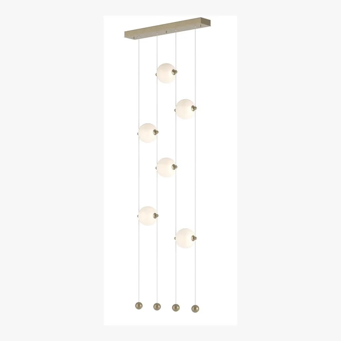 Abacus LED Pendant in Soft Gold (39|139055-LED-STND-84-GG0668)