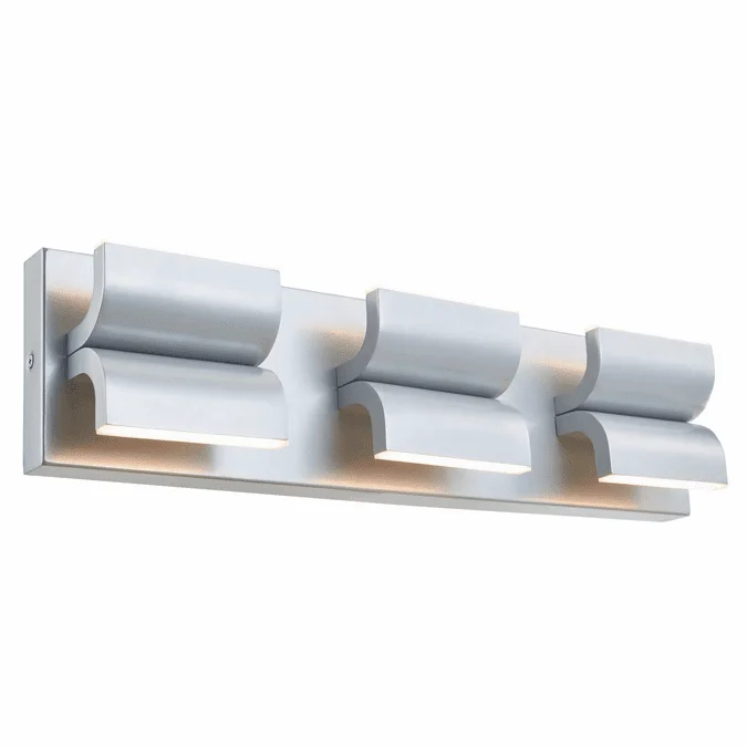 Abra 50075ODW-SL Willow Contemporary Silica LED Outdoor Wall Light Fixture
