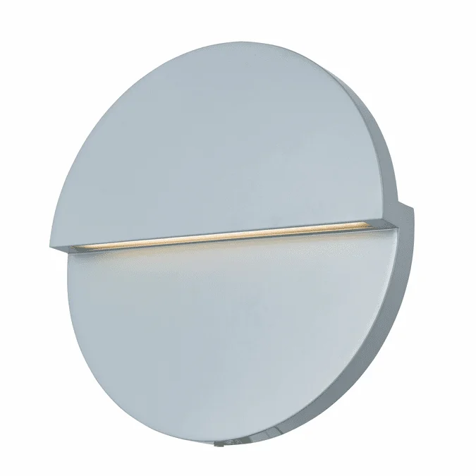 Abra 50082ODW-SL Mona Lisa Contemporary Silica LED Outdoor Wall Light Sconce