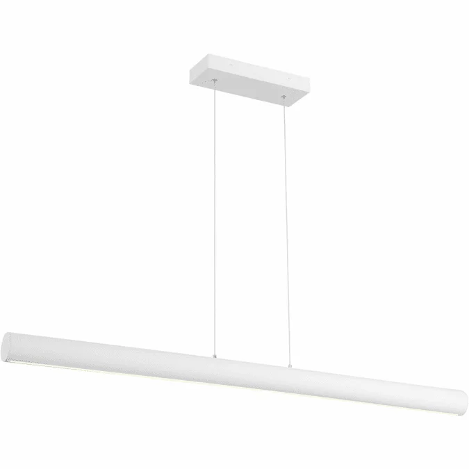 Access 24891LEDD-MWH/ACR Carmel Contemporary Matte White LED Kitchen Island Lighting