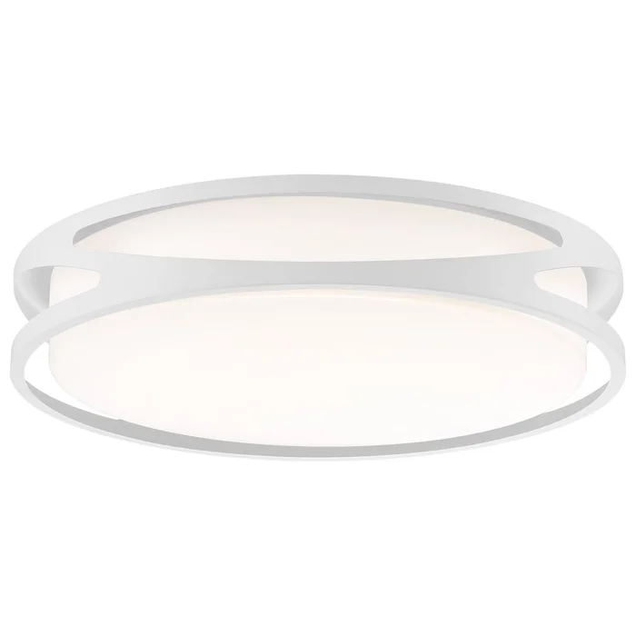 Access Lighting Lucia LED Flush Mount – White – 49991LEDD-WH/ACR