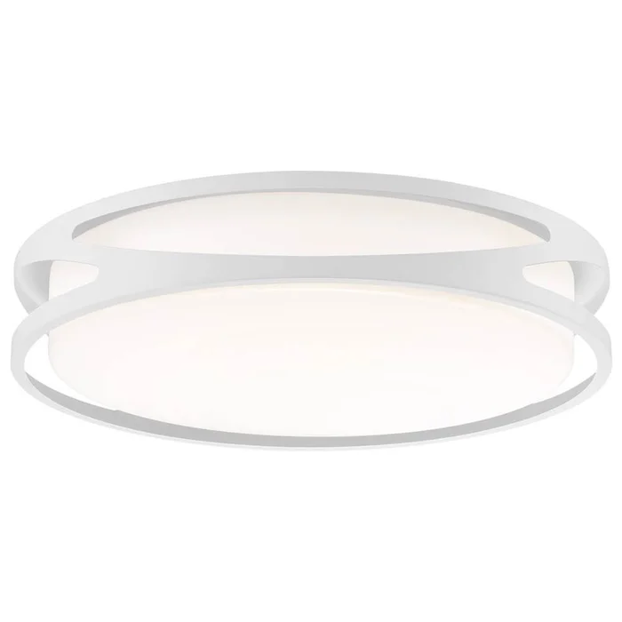 Access Lucia 1-LT LED Flush Mount – White – 49992LEDD-WH/ACR