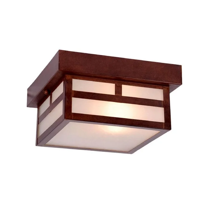 Acclaim Artisan 2-Light Outdoor Flushmount – Architectural Bronze – 4708ABZ