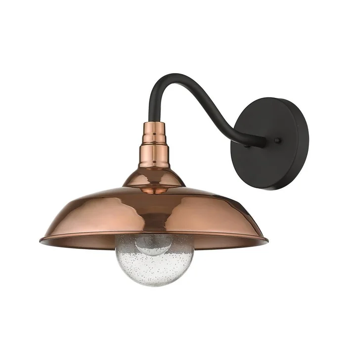 Acclaim Burry 1-Light Outdoor Wall Light – Copper – 1742CO