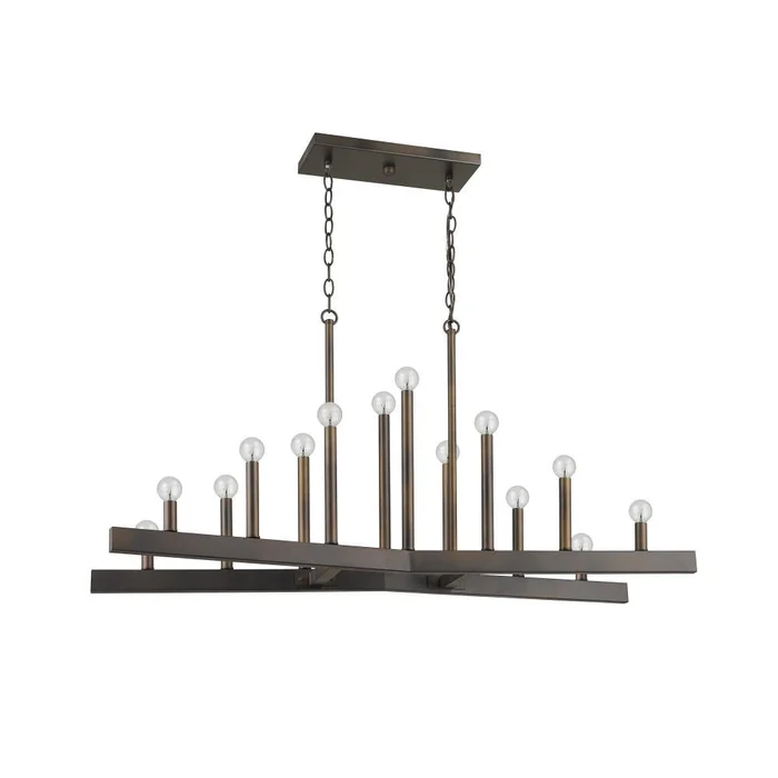 Acclaim Fallon 14-Light Island Pendant – Oil-Rubbed Bronze – IN20066ORB