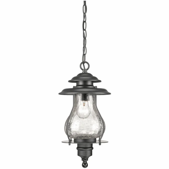 Acclaim Lighting 8206BK Blue Ridge Matte Black Exterior Lighting Pendant