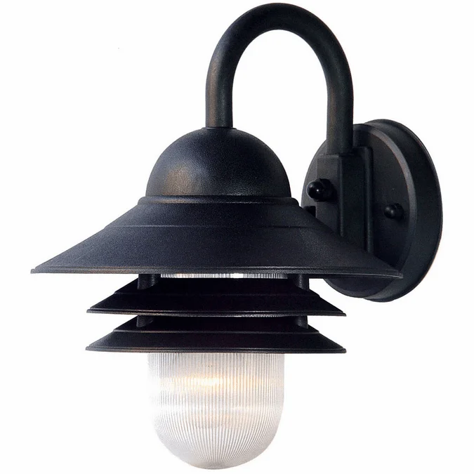Acclaim Lighting 82BK Mariner Vintage Matte Black Outdoor Wall Lighting Fixture