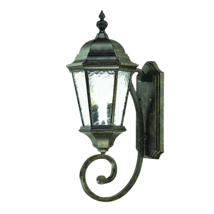 Acclaim Telfair 2-Light Outdoor Wall Light – Black Coral – 5511BC