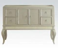 Acme Francesca Server in Champagne 62084 EST SHIP TIME APPX 4 WEEKS