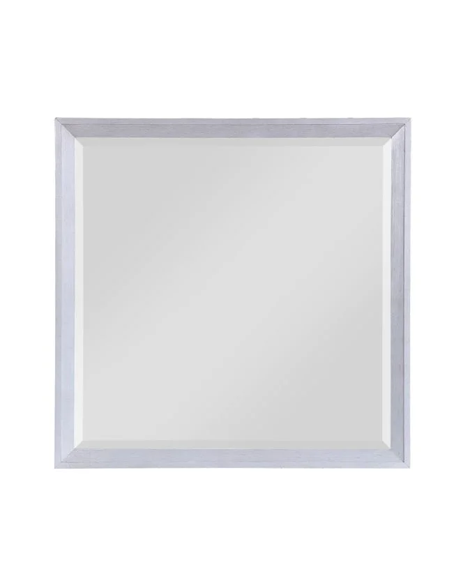 Acme Furniture Aromas Mirror in White Oak 28124 EST SHIP TIME APPX 4 WEEKS