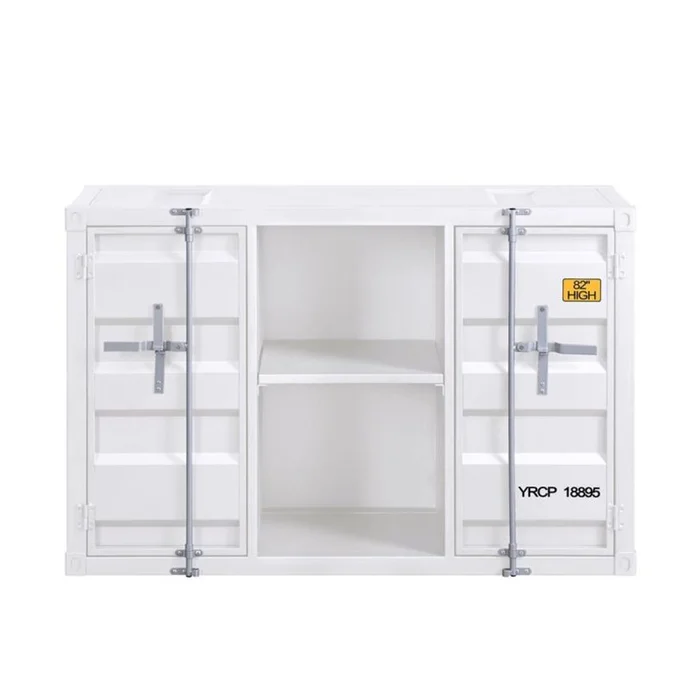 Acme Furniture Cargo Server in White 77890 EST SHIP TIME APPX 4 WEEKS
